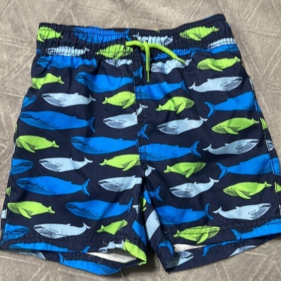 Janie And Jack Navy
Whale Print Swim Trunk - Picture 2 of 4